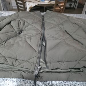 Olive Green Bomber Jacket